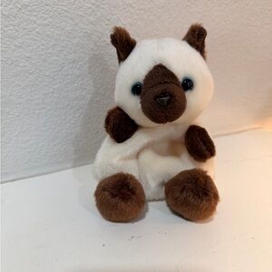 Palm Pals cat Plush Stuffed Animal Mini Soft Toy Cute Collectible 6”